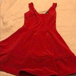 A cute little red dress